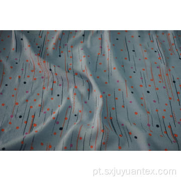 Tecido estampado de crepe marroiano Viscose 120D30s